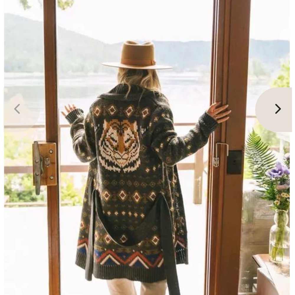 Jackson Rowe Multicolor Patterned Cardigan